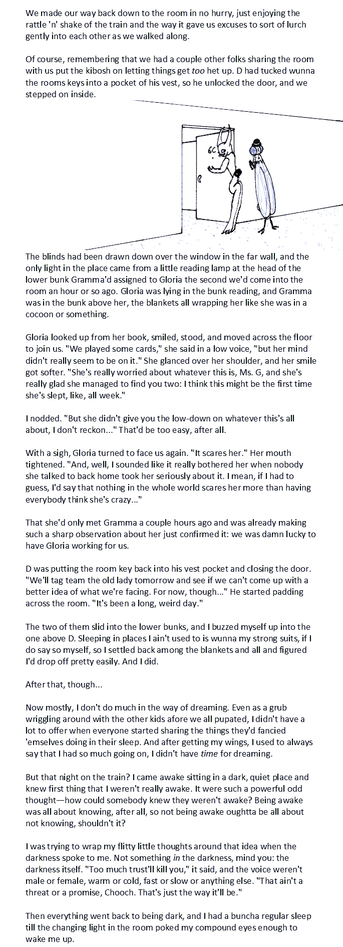 wrapped, no sleeves or