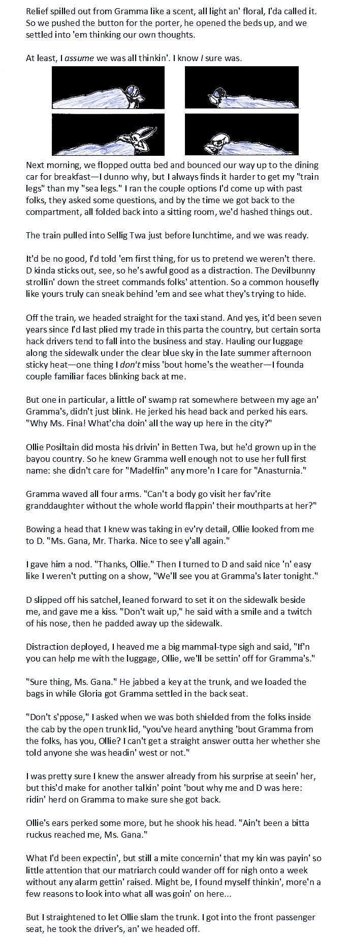 under the cloth, nothing